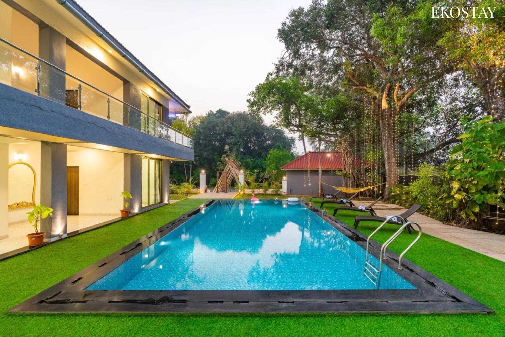Ekostay Luxe - Casa De Atlantis Alībāg Exterior foto